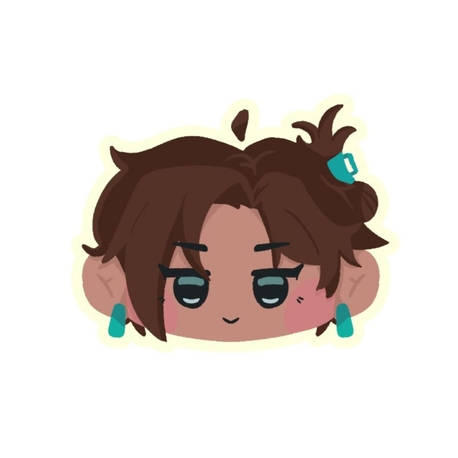 Modern AU Hyuna Sticker