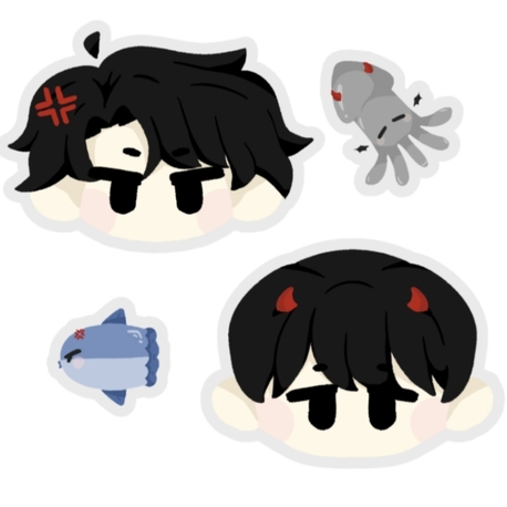 Orv (Kim Dokja & Yoo Joonghyuk) Sticker Set