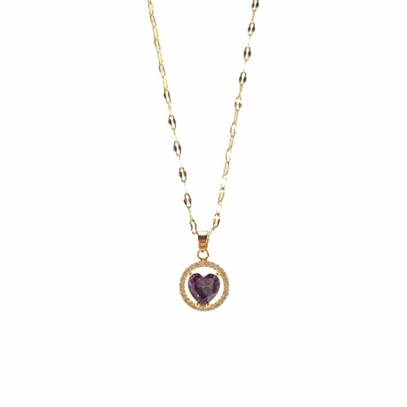 Amethyst Heart
