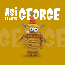 Asi Canavar George Türkçe Amigurumi Tarif (PDF)