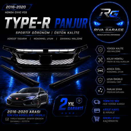 Honda Civic FC5 Type-R Panjur
