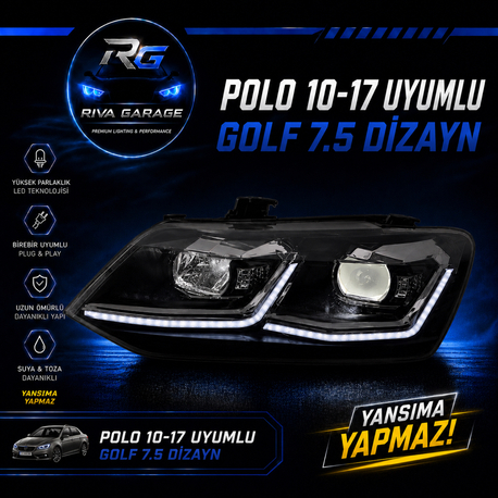 Polo 10-17 GOLF 7.5 DİZAYN LED FAR