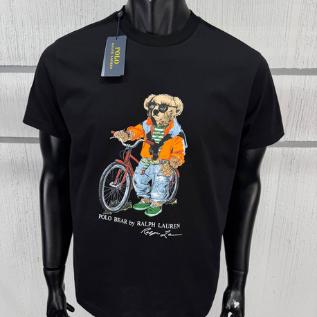 Polo Ralph. Bear T-Shirt Siyah