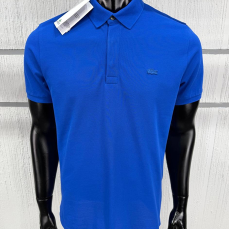 Lacoste Paris Orj. Polo Yaka Saks Mavi (Regular Fit)