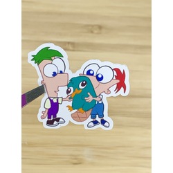 Minik Phines & Ferb & Perry Tekli Sticker