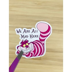 Alice Harikalar Diyarında - Kedi Tekli Sticker