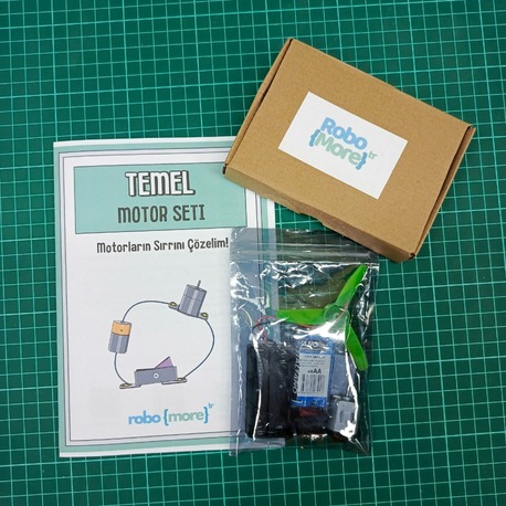 STEM Temel Motor Seti (Eğitim Hediyeli!) | 5 Deney