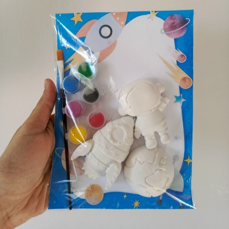 Uzay Taş Tozu Boyama Kiti (3 Obje)