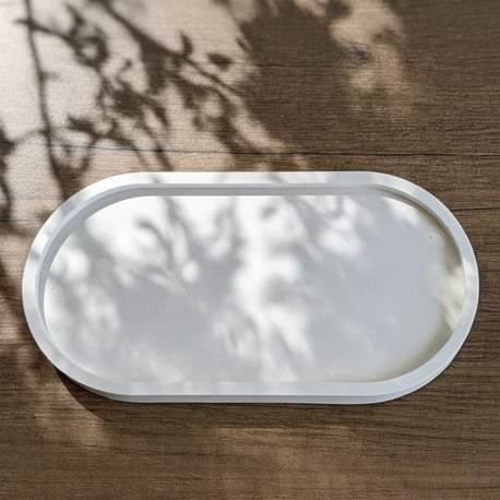 Düz Oval Tabak
