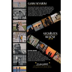Doğum Günü - Kutlama Posteri (Hediyelik)