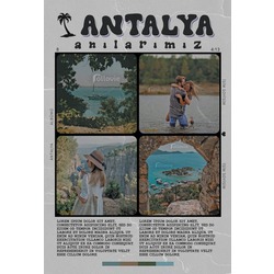 Şehir Gezisi - Tatil Anı Posteri