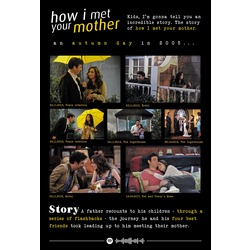 How I Met Your Mother (Ted-Tracy) Anılar Posteri