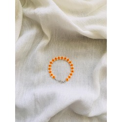 Beg bracelet no:6 orange series