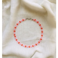 Pink Choker Necklace