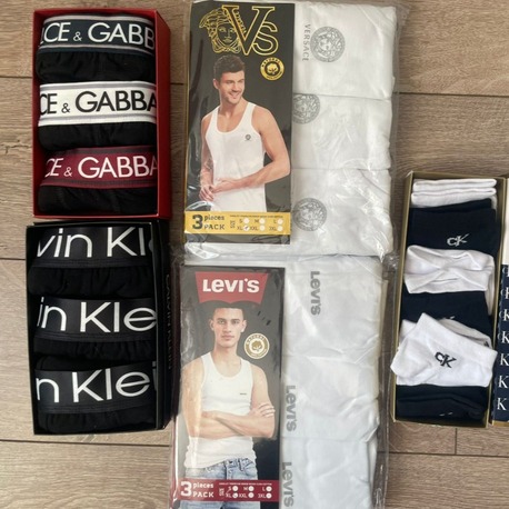 18 Li Set Boxer-Atlet-Çorap