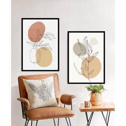 2'li Çerçeve İçi Poster Set