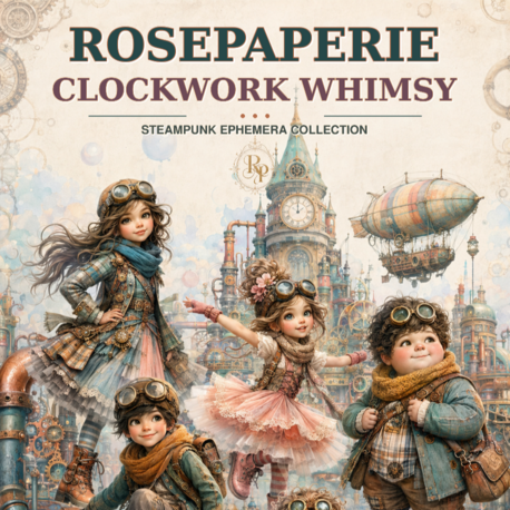 Clockwork Whimspy -Ephemera Book