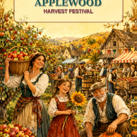 AppleWood Harvest Festival -Ephemera Book
