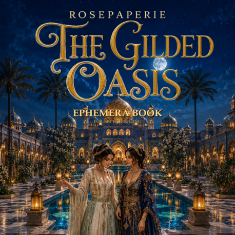 The Gilded Oasis -Ephemera Book