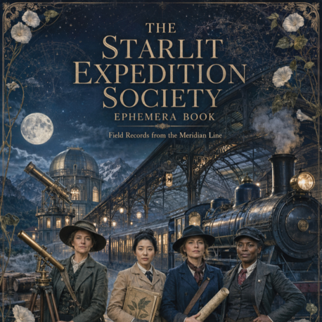 Starlit Expedition Society -Ephemera Book