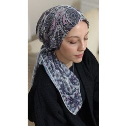 Soft Pamuk Etnik Desenli Eşarp