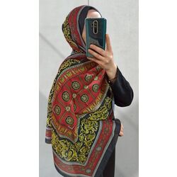 Etnik Desenli Vual Şal