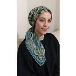 Soft Pamuk Etnik Desenli Eşarp
