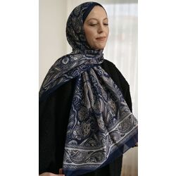 Etnik Desenli Pamuklu Şal