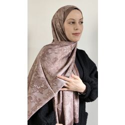 Etnik Desenli İpeksi Vual Şal