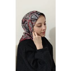 Soft Pamuk Etnik Desenli Eşarp