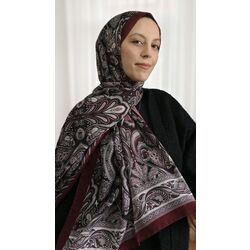 Etnik Desenli Pamuklu Şal