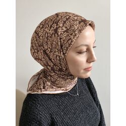 Desenli Dijital Soft Eşarp