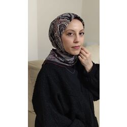Soft Pamuk Etnik Desenli Eşarp