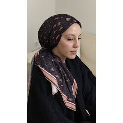 Soft Pamuk Leopar Eşarp