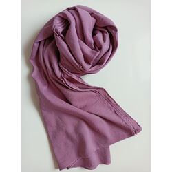 Lila Pamuklu Şal