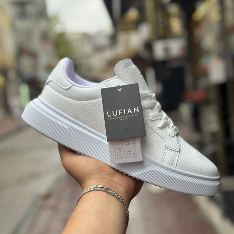 Lufian Premium Sneakers All White (40-44) 