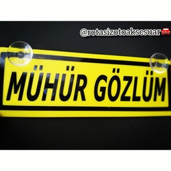 Mühür Gözlüm Hazır Yazılı Vantuzlumuz 