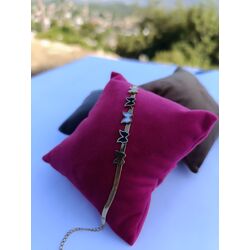 KELEBEKLİ ÇELİK KADIN BİLEZİK ALTIN RENK