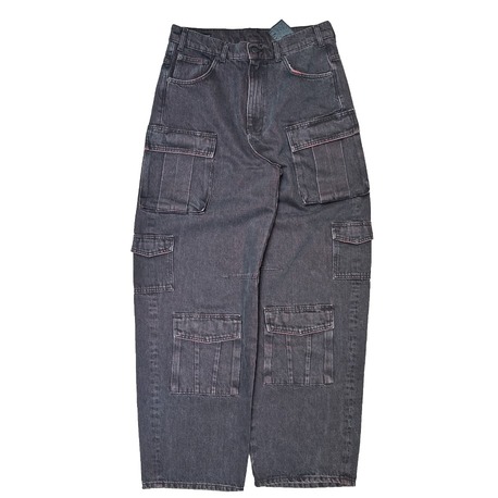 Black&Red Cargo Pants