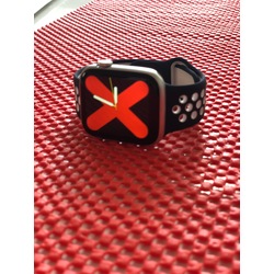 ✨lacivert beyaz delikli apple watch kordon 42-44mm