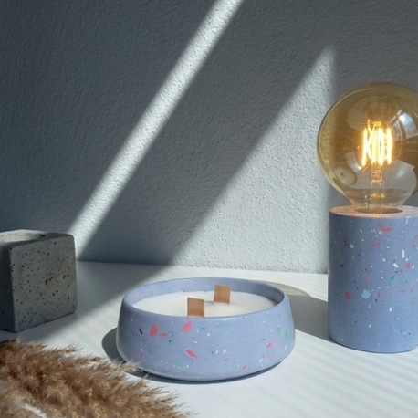 Lila Terrazzo Lamba 