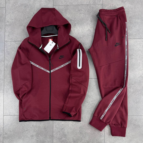 Nike 2026 Tech Fleece Premium ‘Reflective’ TAKIM Bordo 8484