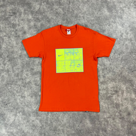 NSW Relax Fit T-Shirt Logo Print Orange 8250