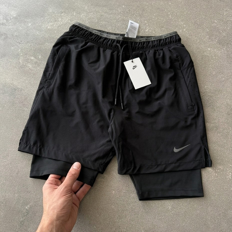 Nike Pro Taytlı Spor Şortu Siyah 8328S