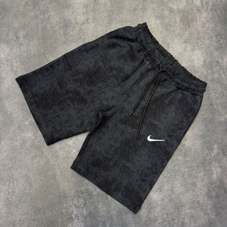 Nike Basic Desenli Şort Siyah 8490+
