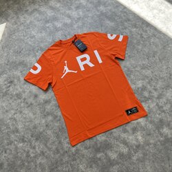 Jordan Paris Short Sleeve T-Shirt Orange 8088