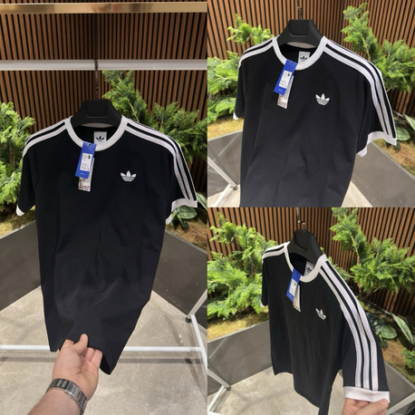 Adidas 3-Strip T-Shirt Siyah 8349