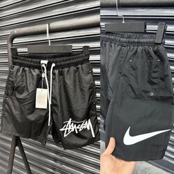 Nike x Stüssy Deniz Şortu Siyah 8413