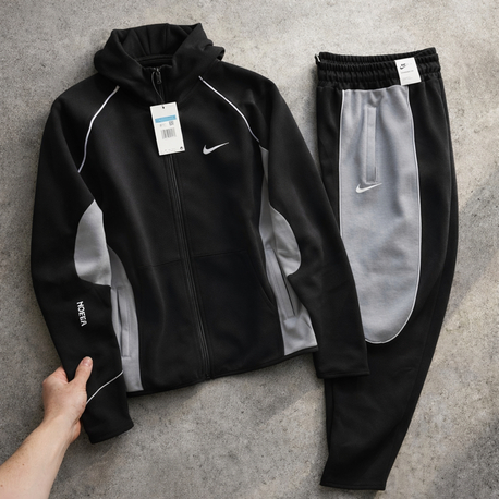 NSW 2026 NOCTA Tech Fleece TAKIM Siyah-Gri 8478