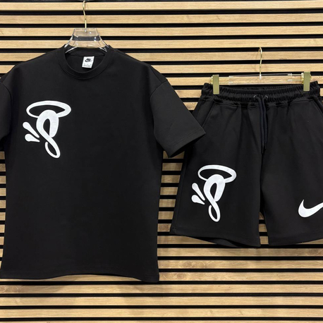 SYNA x Nike Premium Şortlu Takım Siyah 8505